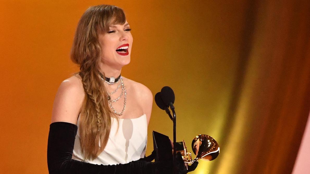 Taylor Swift est entrée dans l’histoire des Grammy Awards
